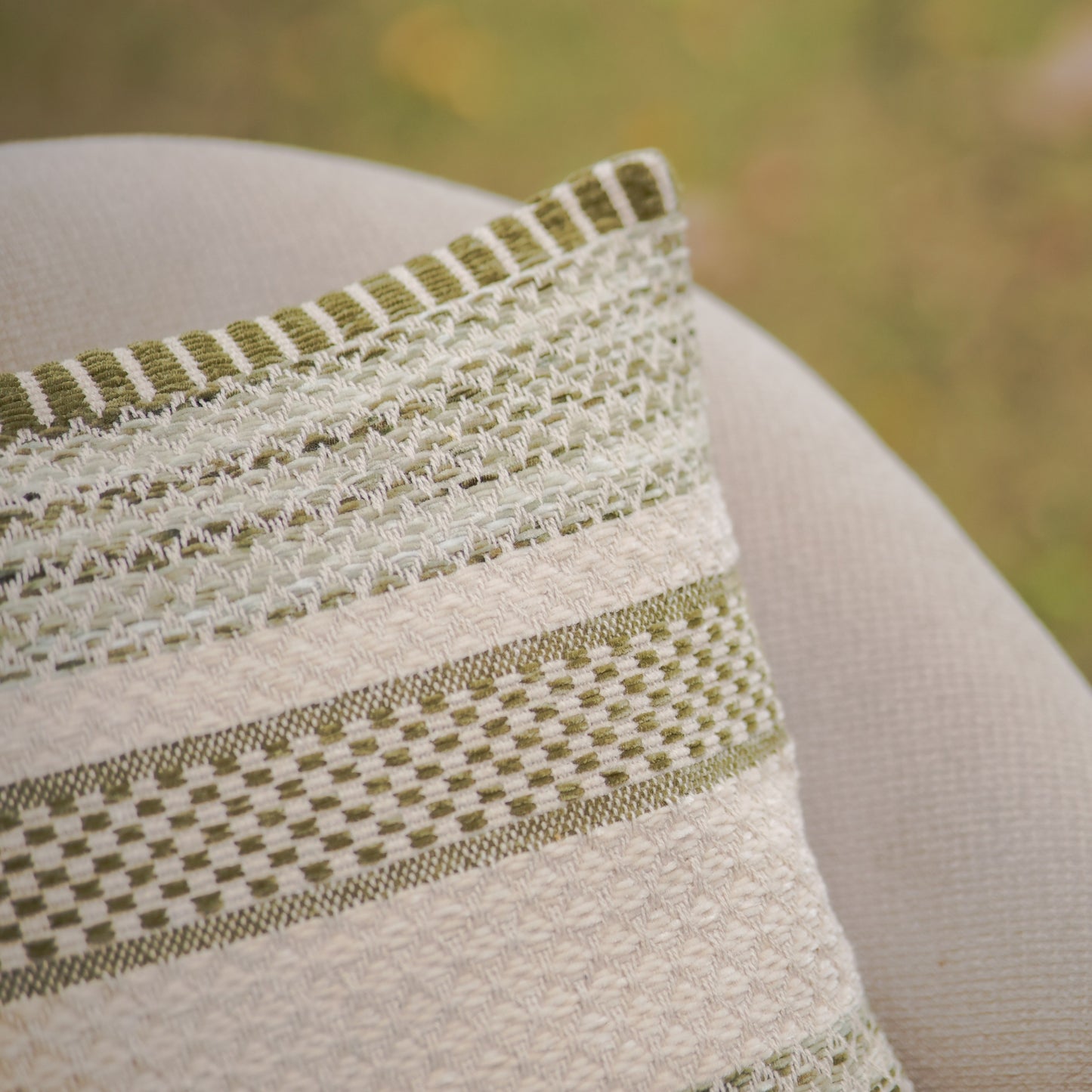 Cozy Cocoon (Olive) Cushion Cover