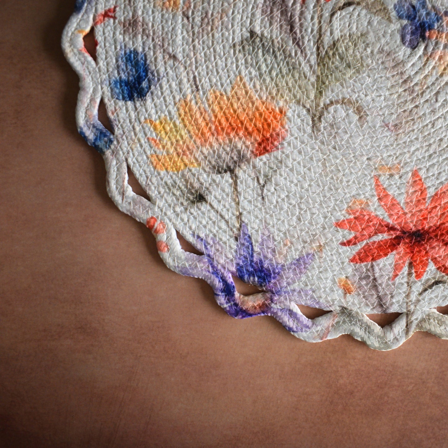 Scallop Bloom Table Mat (Multi)