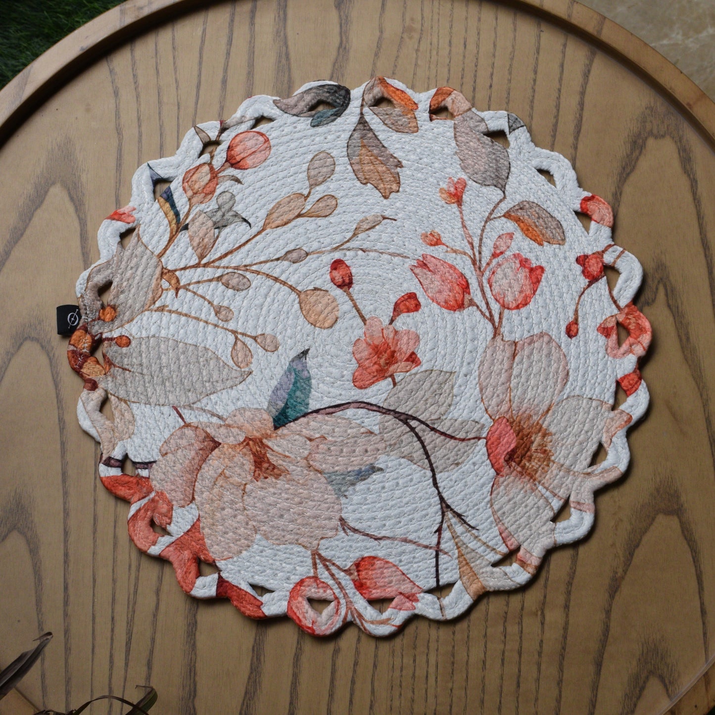 Scallop Bloom Table Mat (Fauna-Peach)