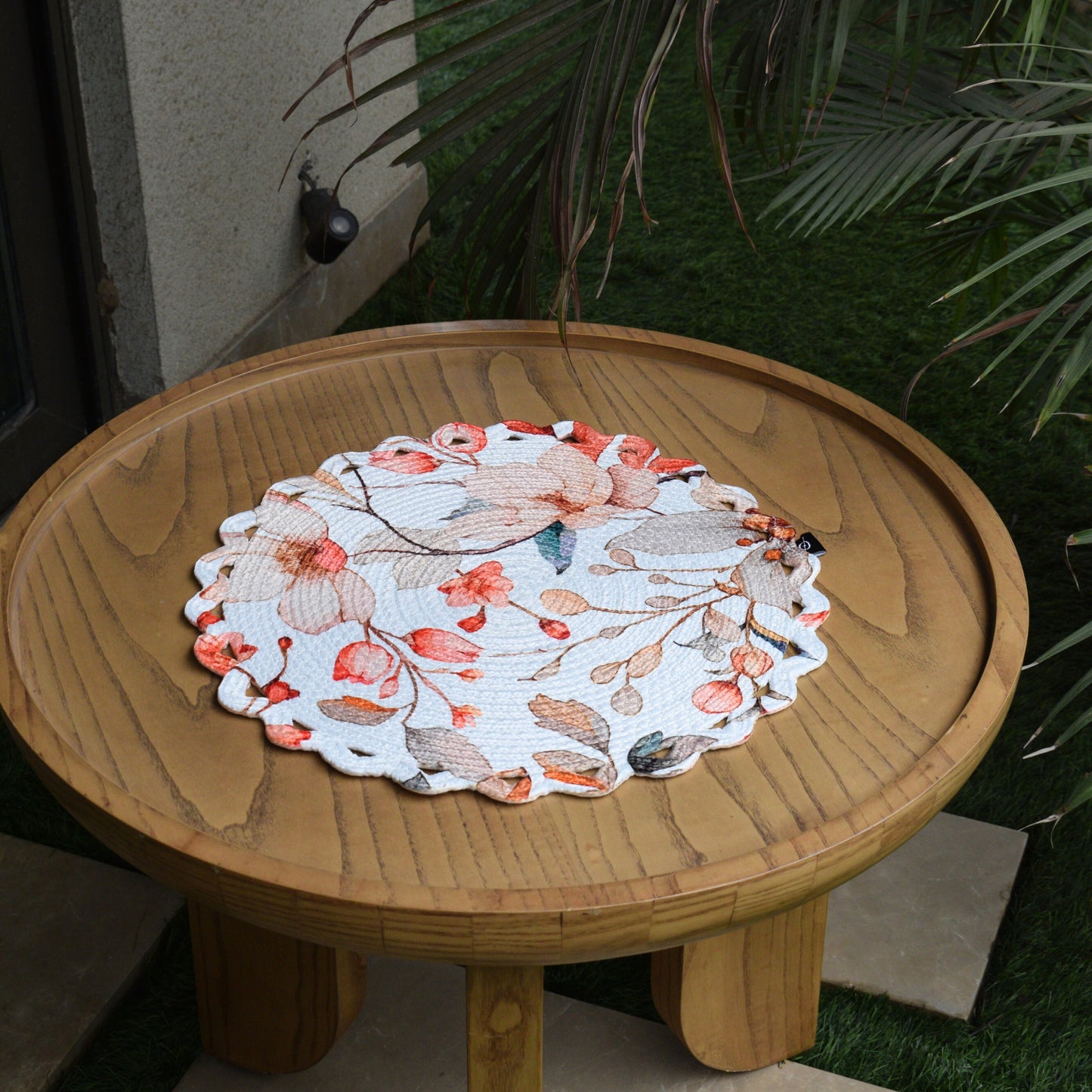 Scallop Bloom Table Mat (Fauna-Peach)