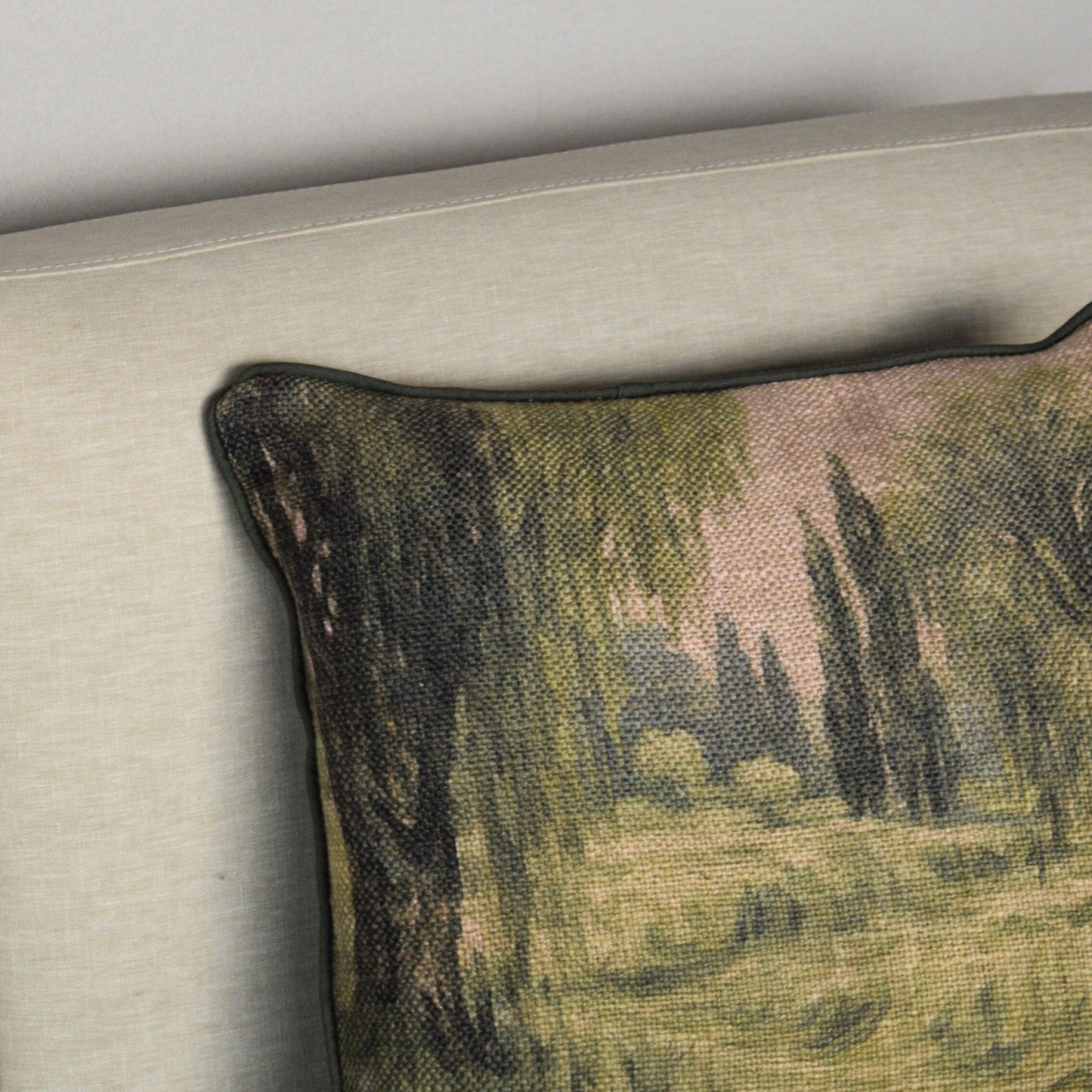 Brushstroke Bloom Cushion Cover