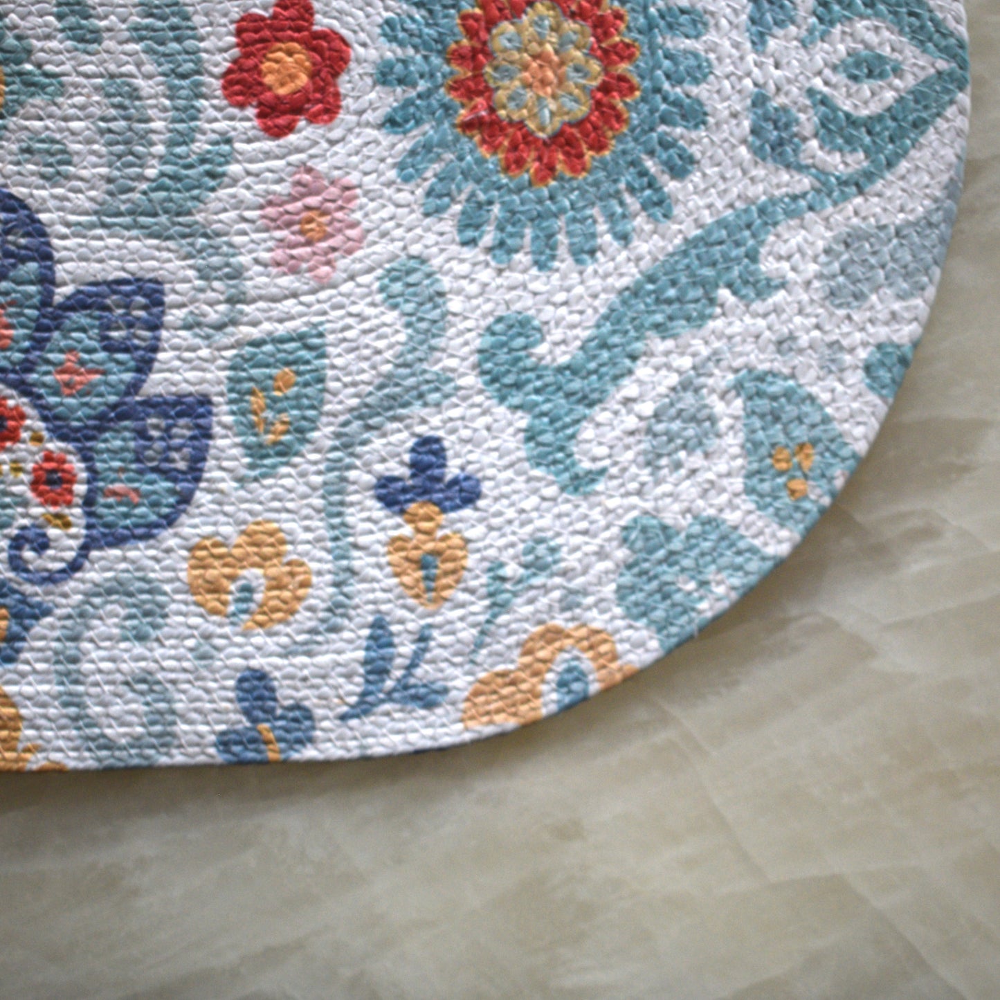 Anaya Aura - Oval Mat (Light Blue)