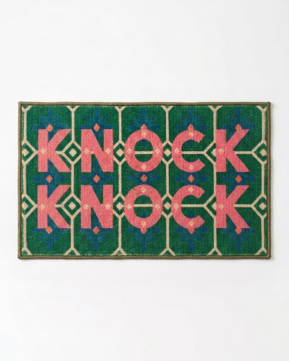 Knock Knock Doormat
