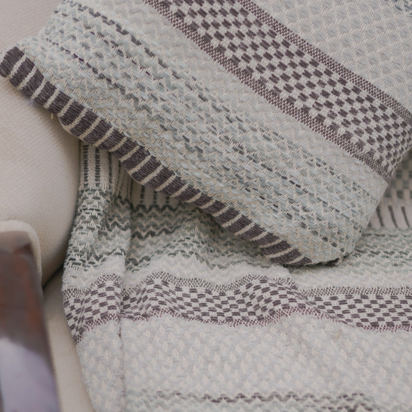 Cozy Cocoon (Grey) Cushion Cover