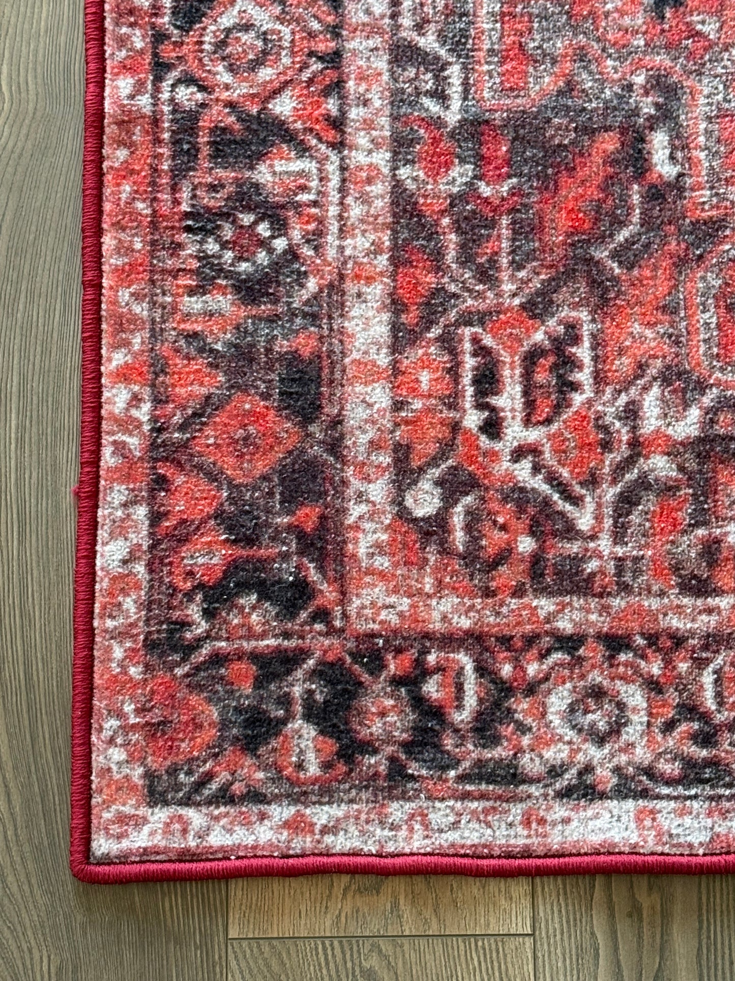 Crimson Medallion Rug