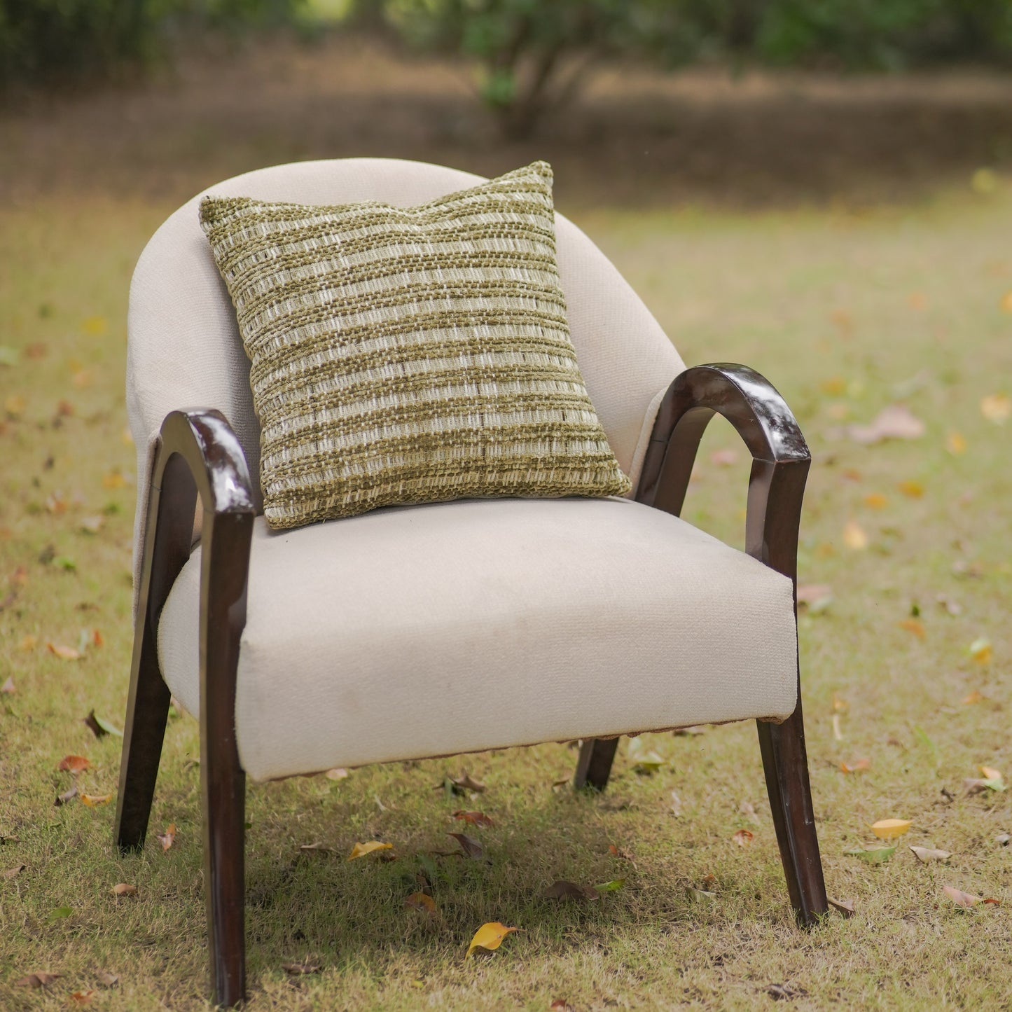 Hearth Hug (Olive) Cushion Cover
