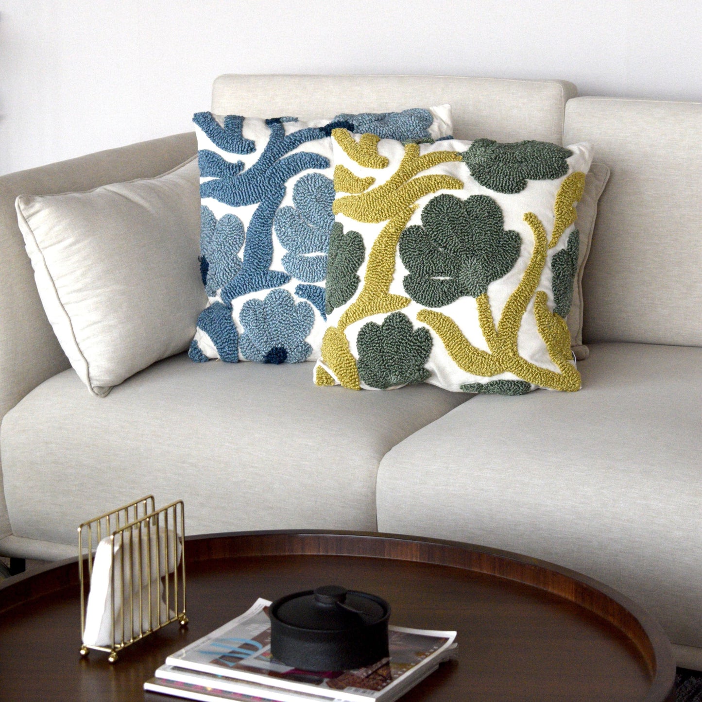 Tangled Florals ( Green )