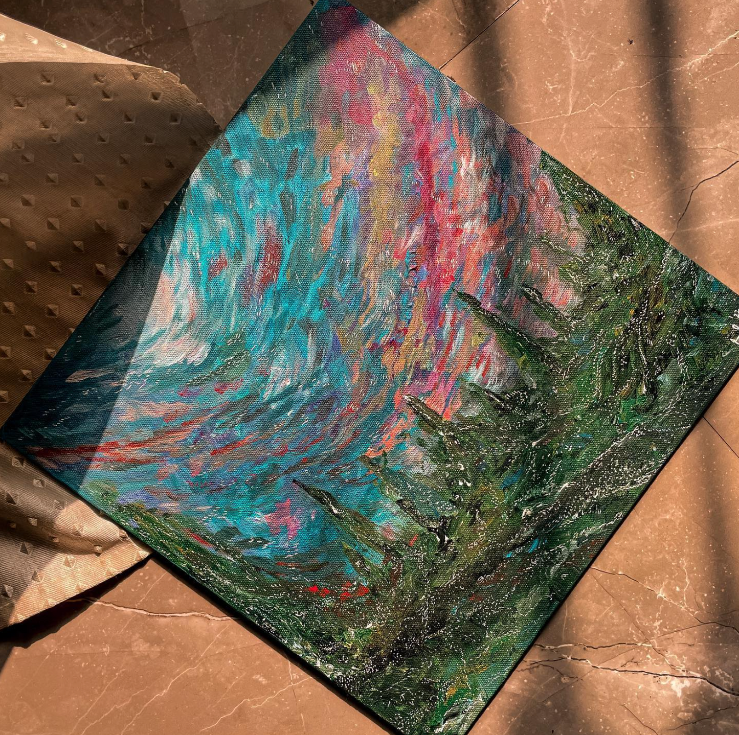 Dissolve - Acrylic On Canvas
