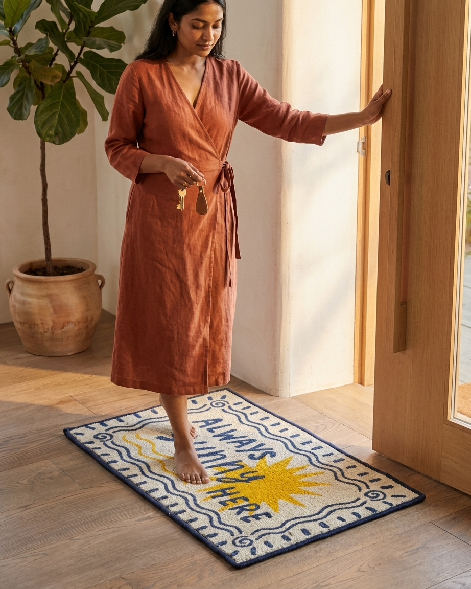 Always Sunny Here Doormat