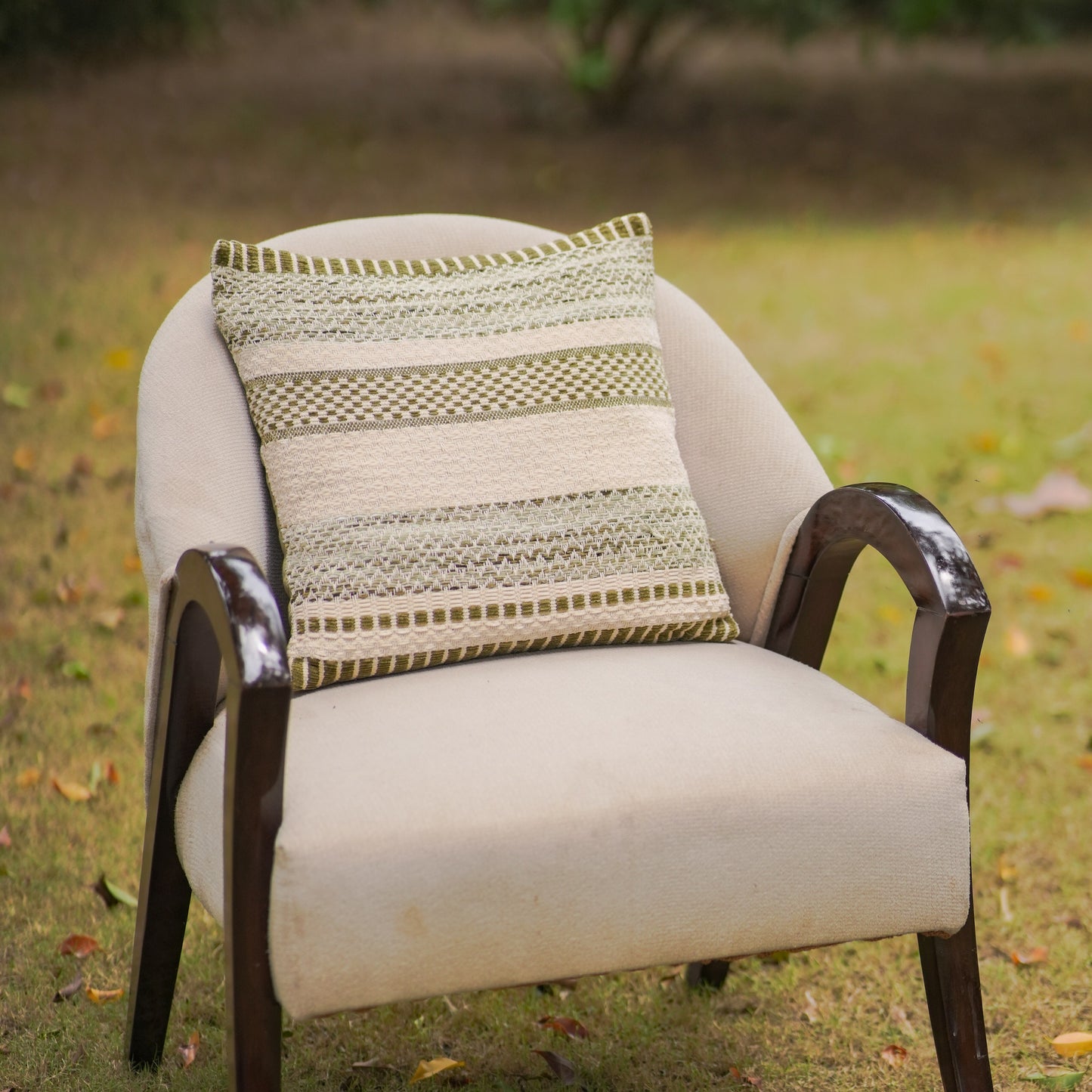 Cozy Cocoon (Olive) Cushion Cover