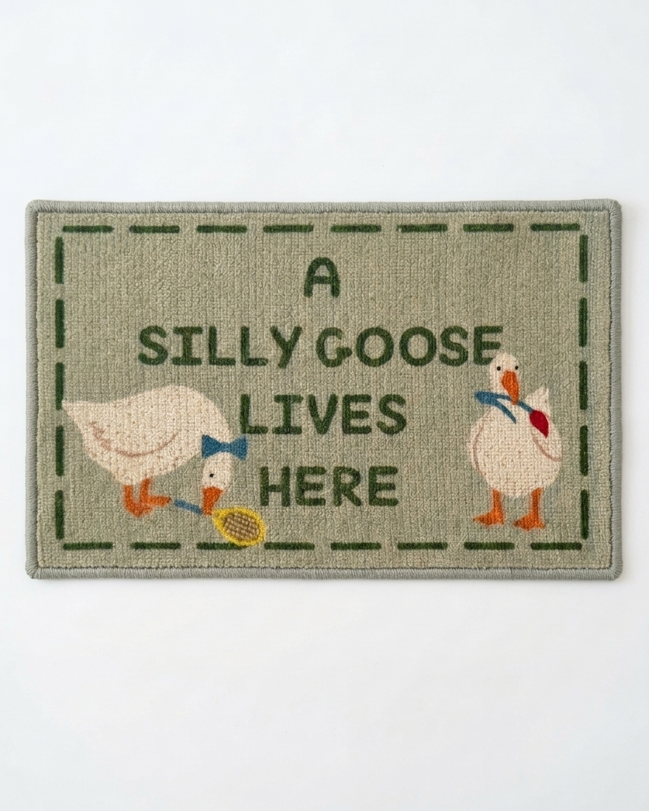 Silly Goose Doormat