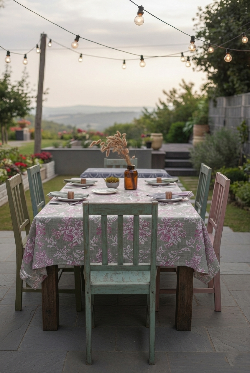 Wild Petal Grove Table Cloth
