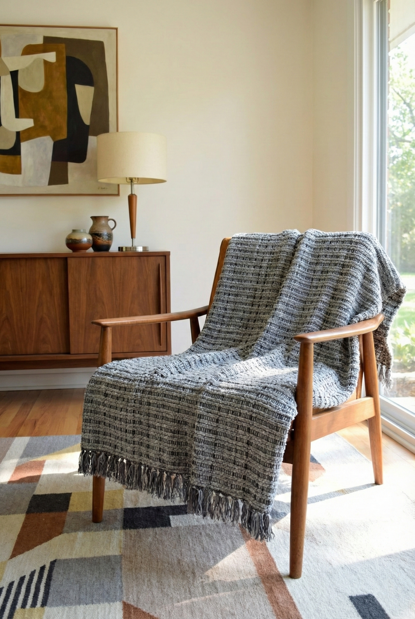 Hearth Hug Throw Blanket (Grey)