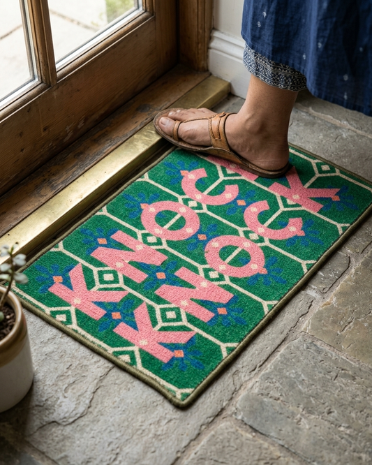 Knock Knock Doormat