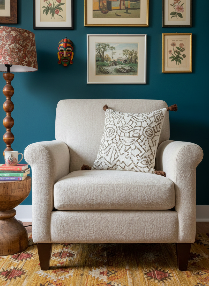 Artisan Scribble Cushion Cover