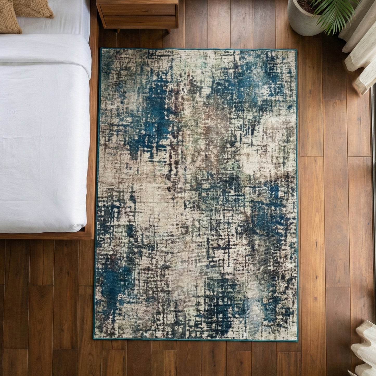 Azure Patina Rug