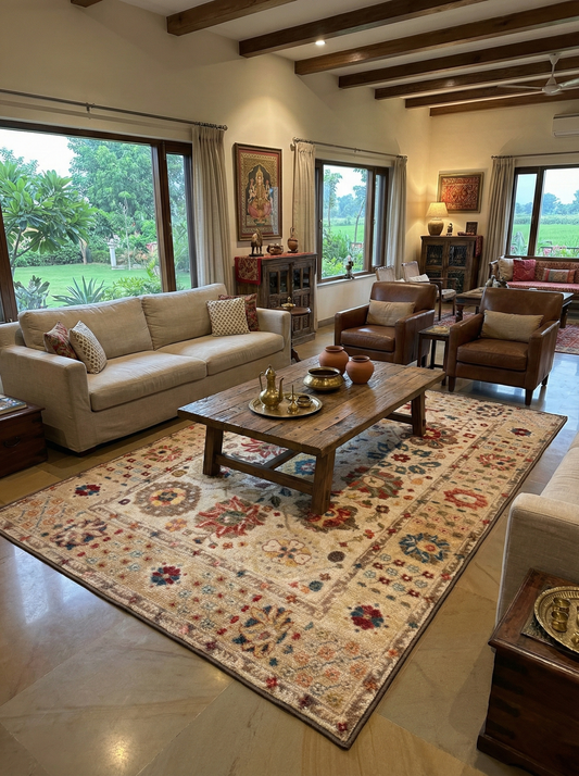 Rustic Manor Floral Rug