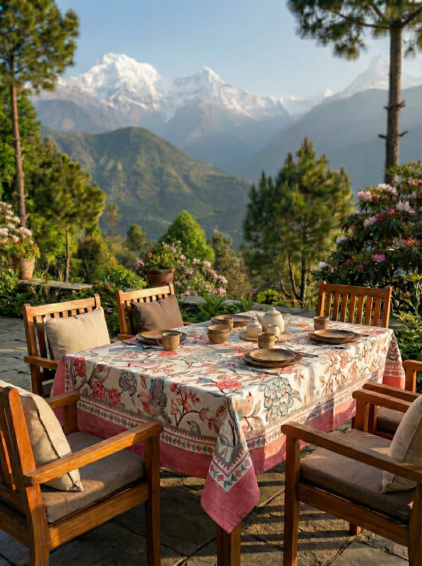 Kesar Bagh Table Cloth