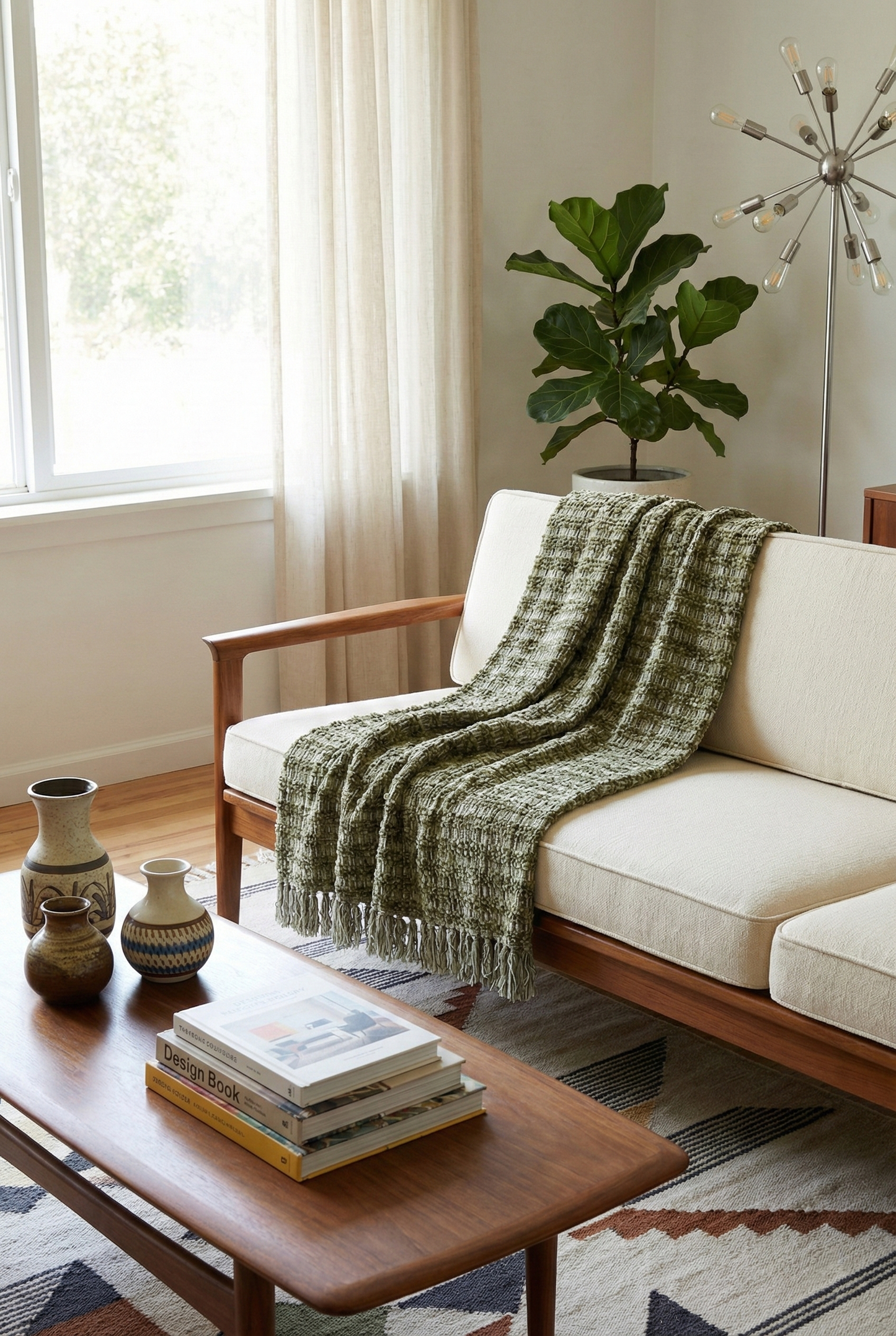 Hearth Hug Throw Blanket (Olive)