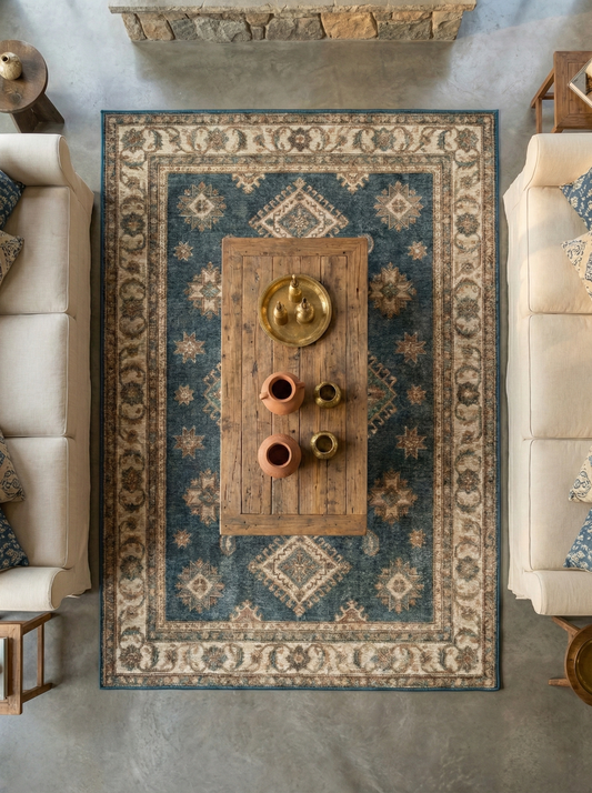 Verdigris Atlas Rug