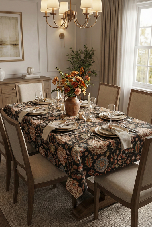 Vintage Garden Table Cloth