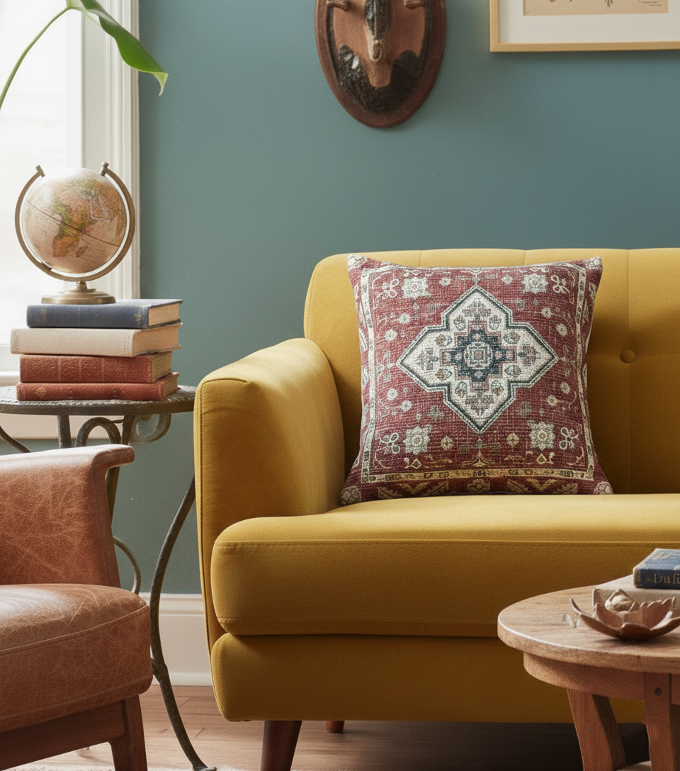 Aafreen - The Traditional Cushion Cover