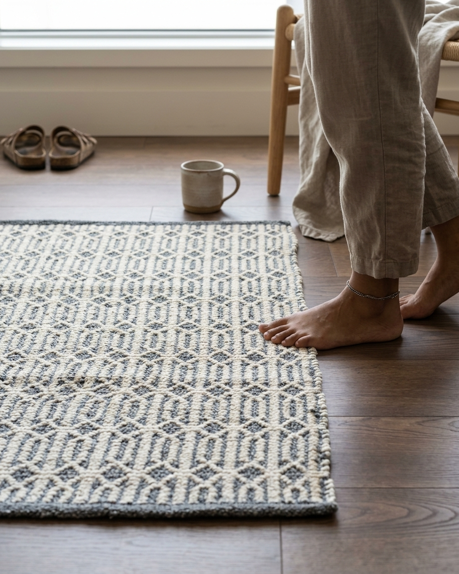 Lattice Handloom Rug