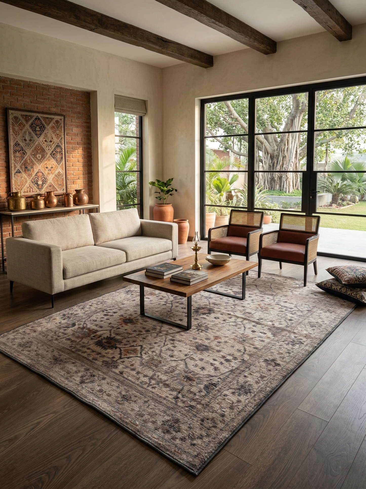 Veda Distressed Rug