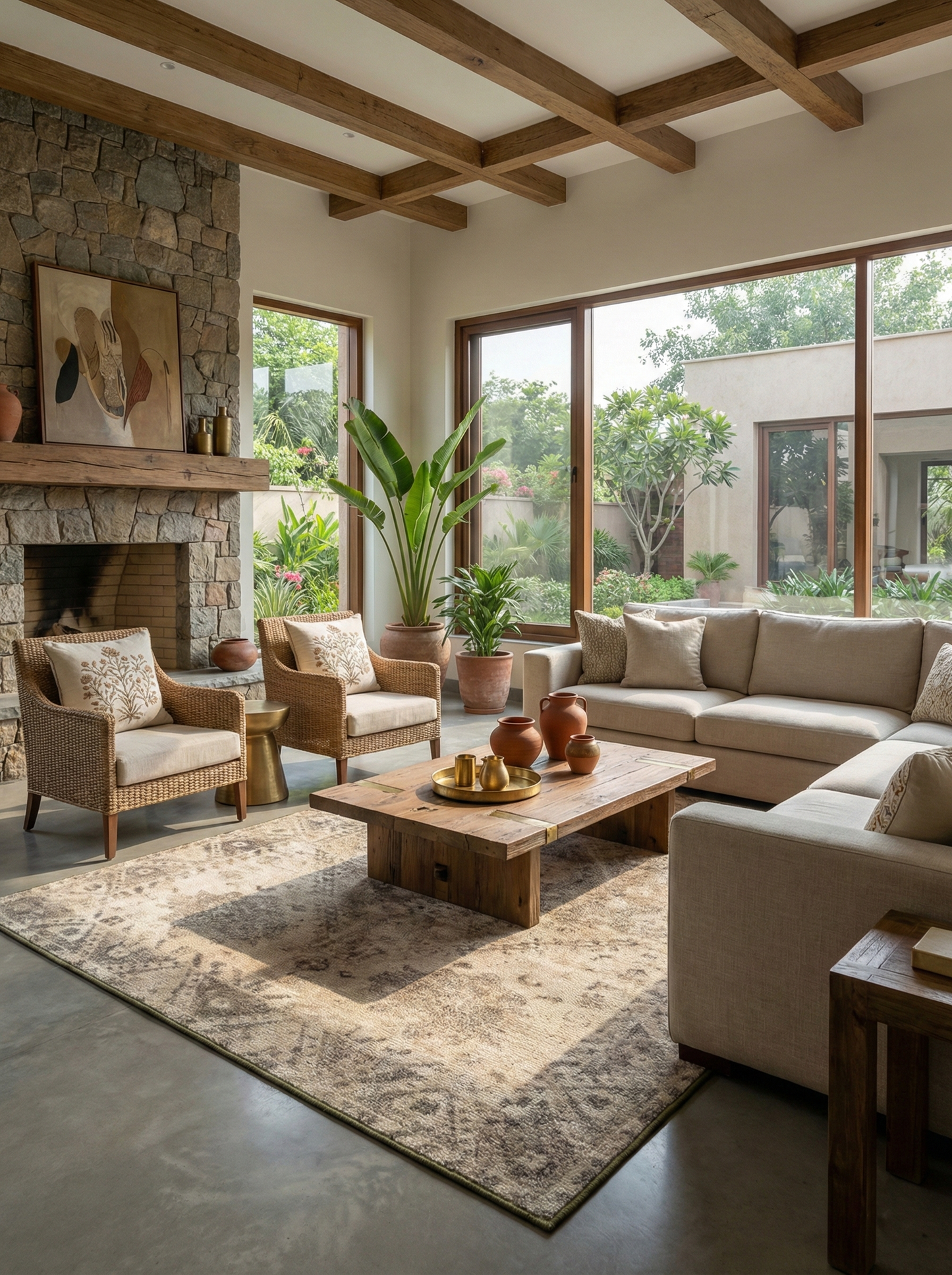 Limestone Veil Rug