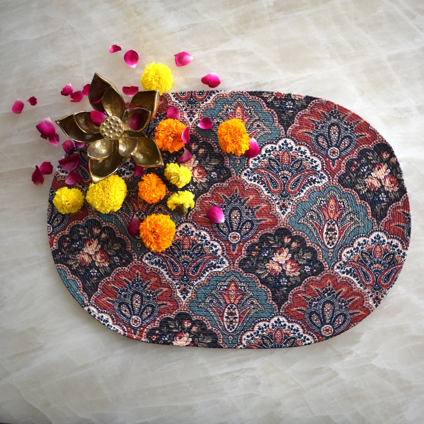 Anaya Aura - Oval Mat (Multi)
