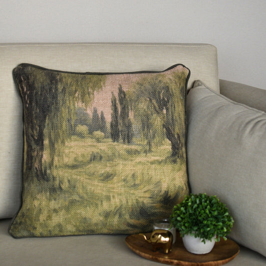 Brushstroke Bloom Cushion Cover