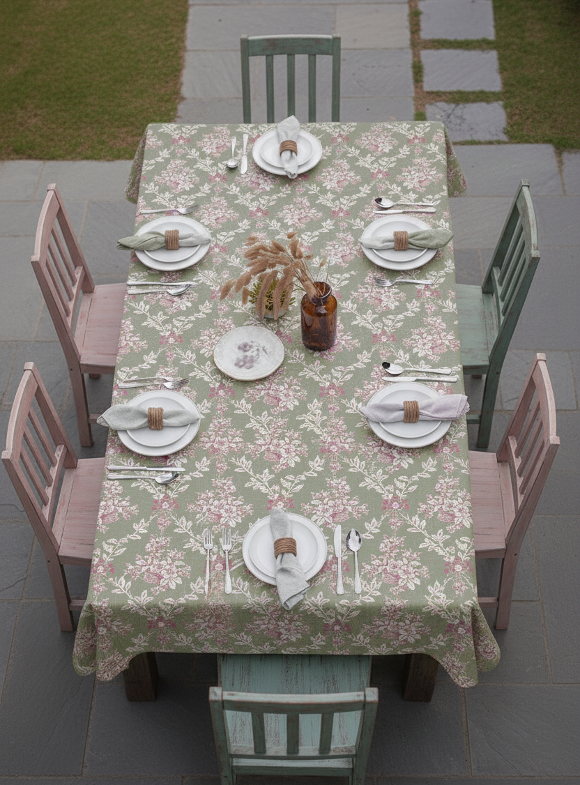 Wild Petal Grove Table Cloth