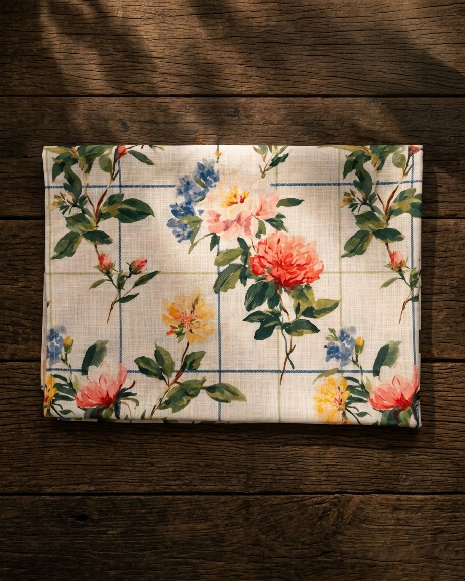 Trellis Bloom Table Cloth