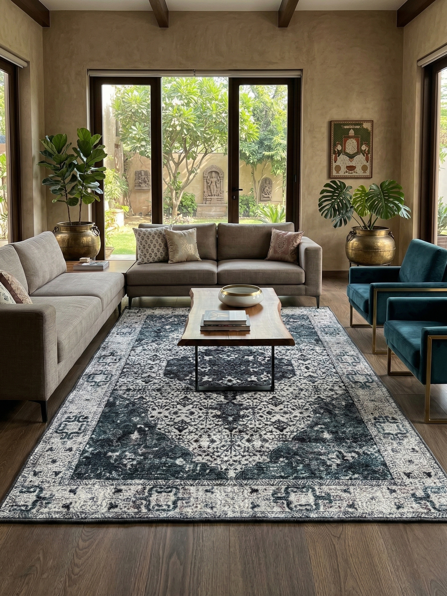Shadow Medallion Rug