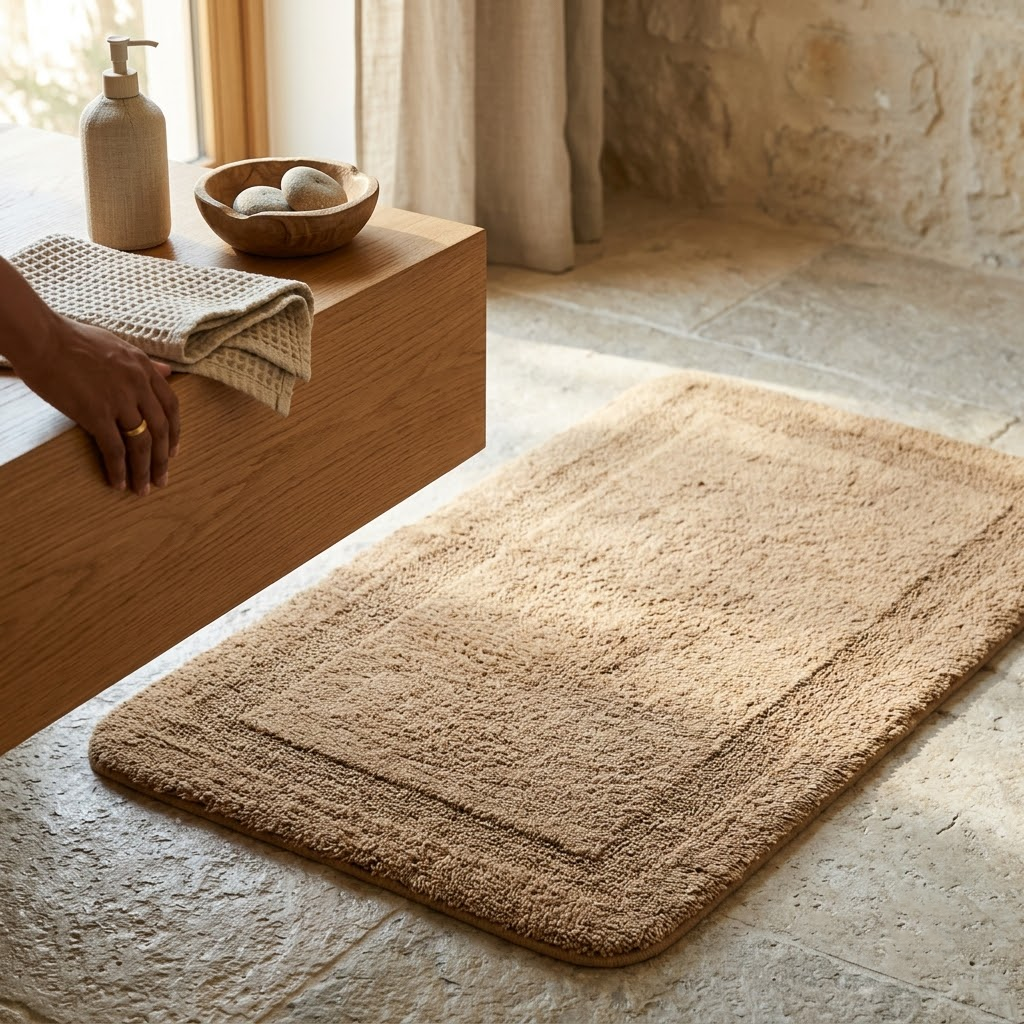 Multipurpose Bath Mat – Taupe