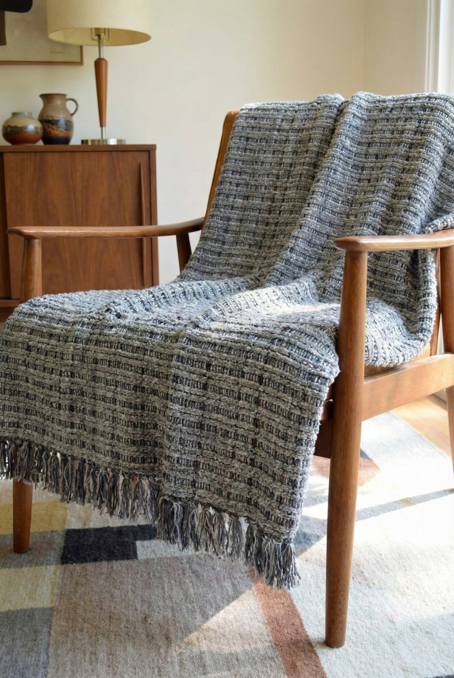 Hearth Hug Throw Blanket (Grey)