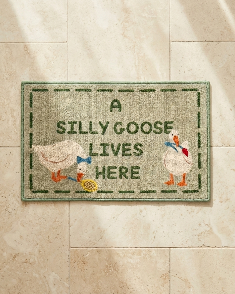 Silly Goose Doormat
