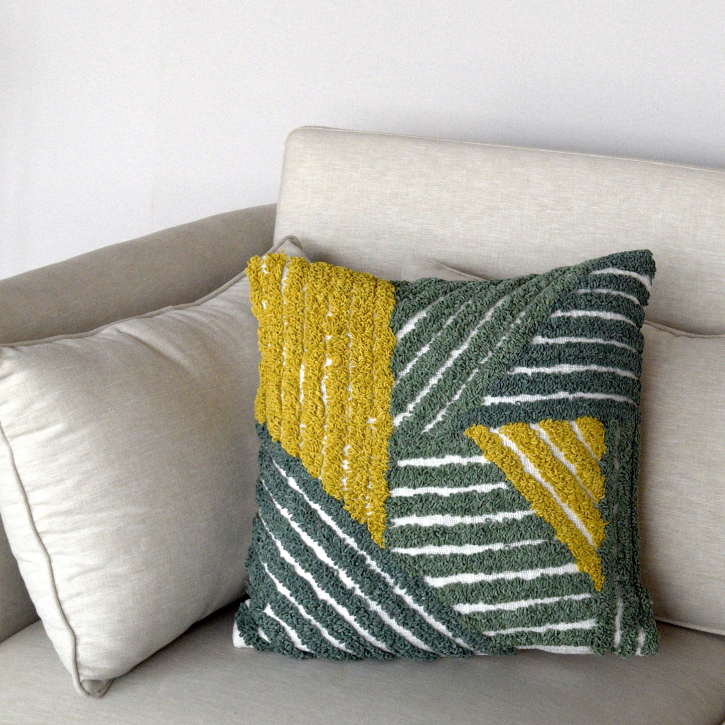 Terrain Cushion Cover (Green)