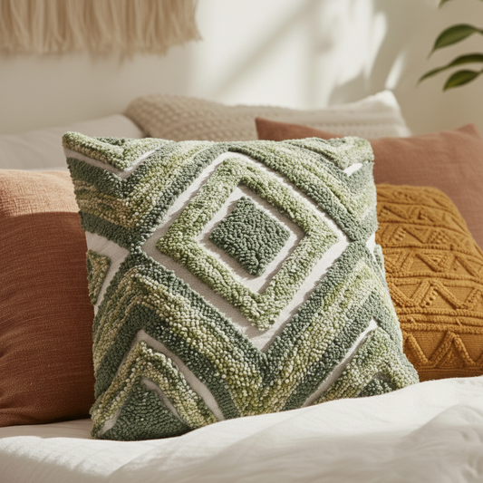 Boho Jade Cushion