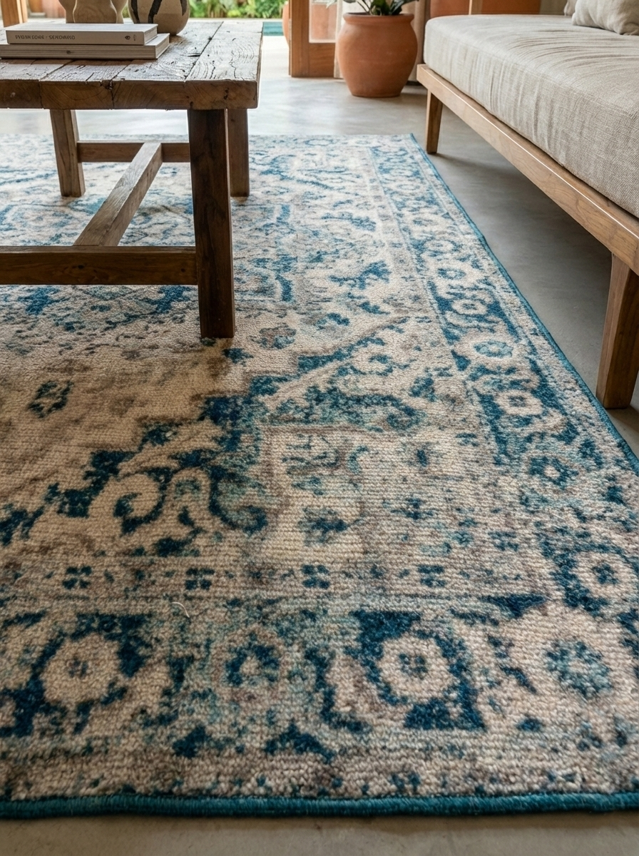 Azure Heirloom Rug