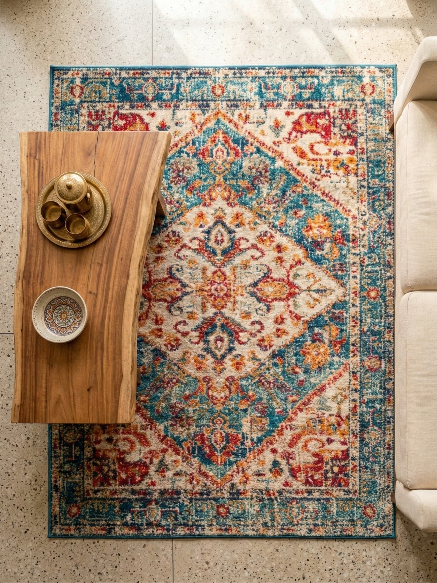 Azure Relic Rug