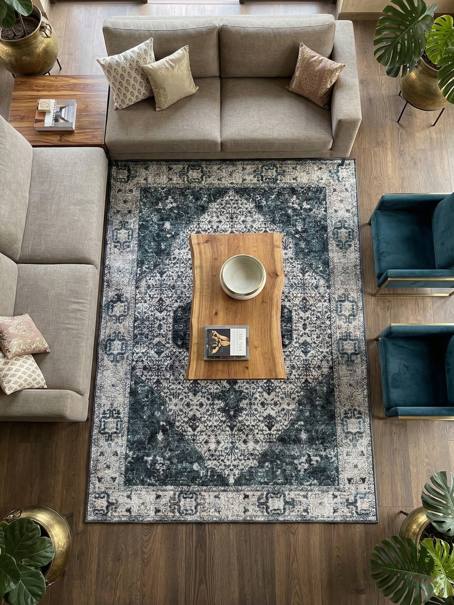 Shadow Medallion Rug