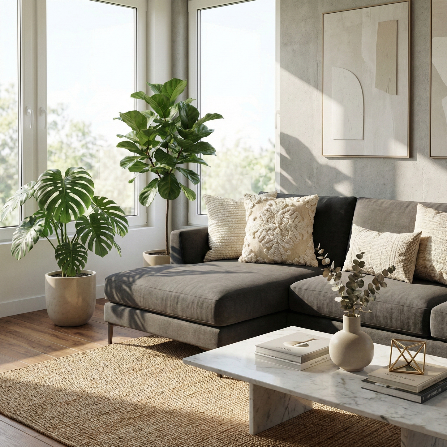 Ivory Damask