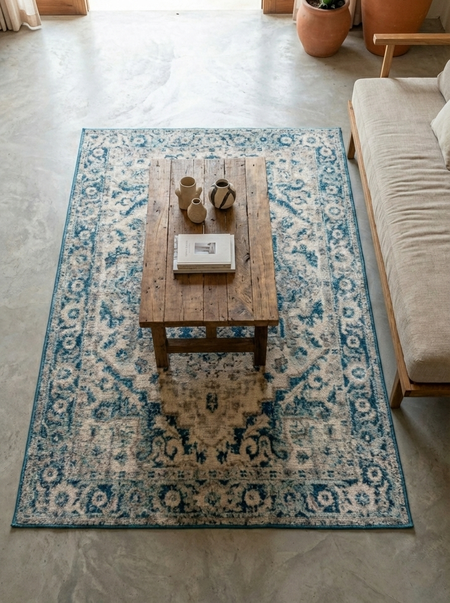 Azure Heirloom Rug