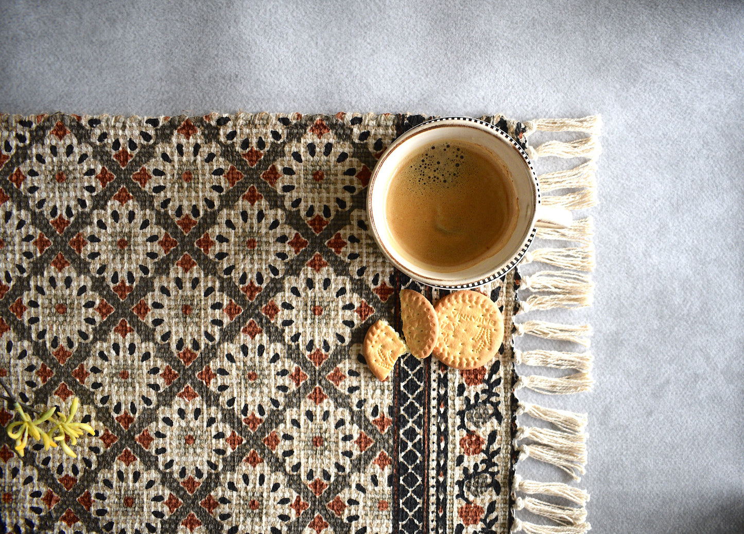 Botanical Bliss Placemats (Rust)