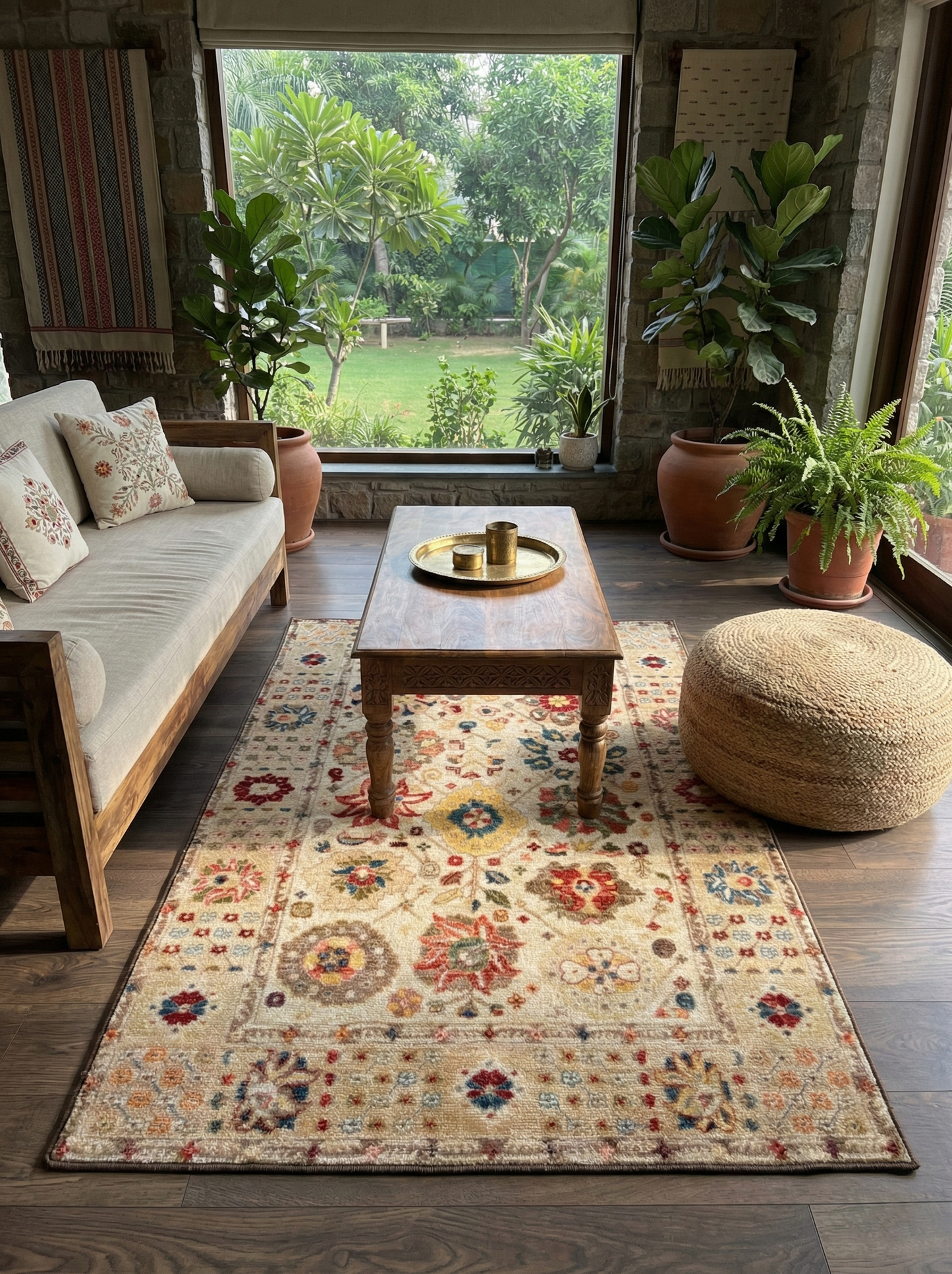 Rustic Manor Floral Rug