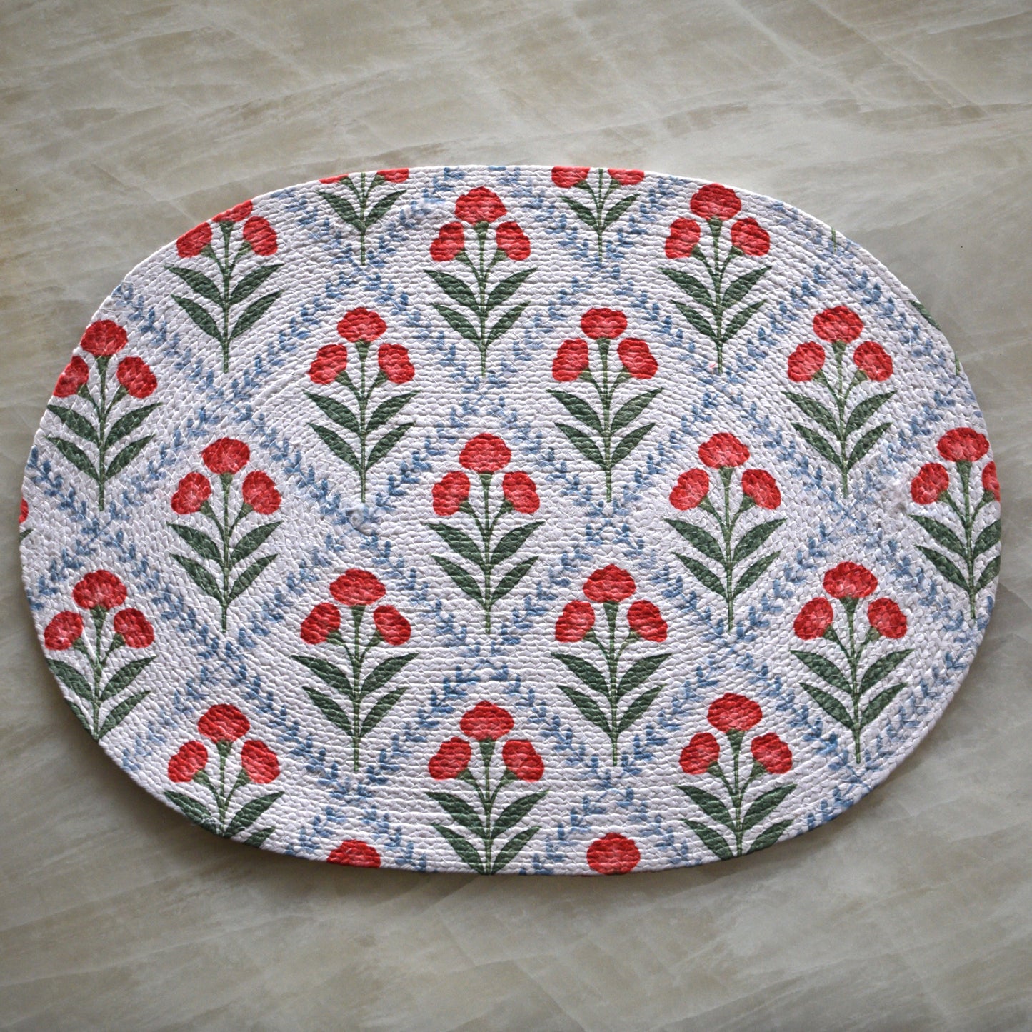 Anaya Aura - Oval Mat (Tulip)