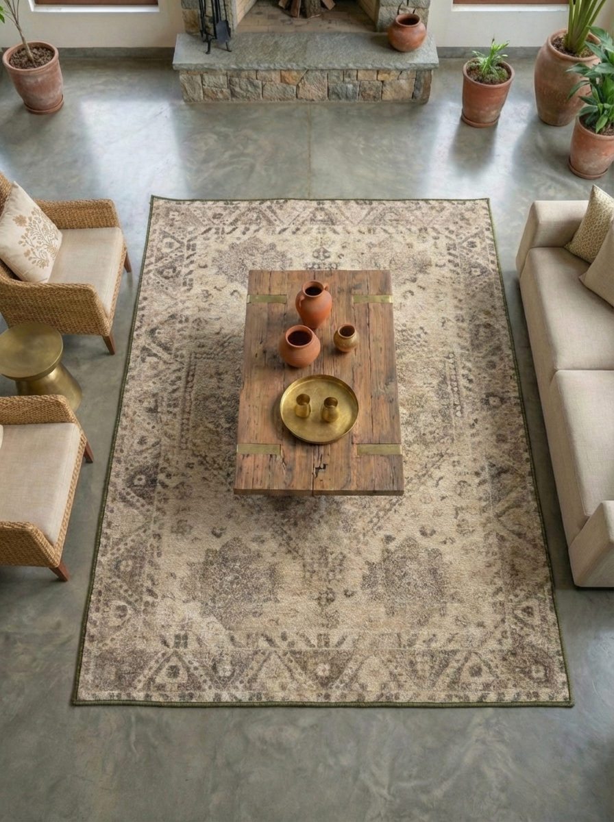 Limestone Veil Rug