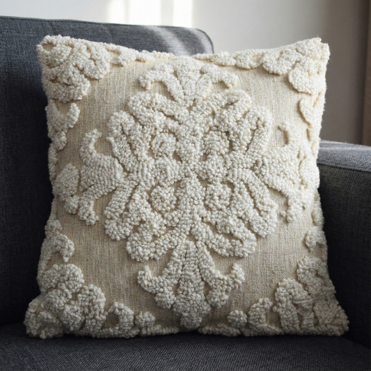 Ivory Damask