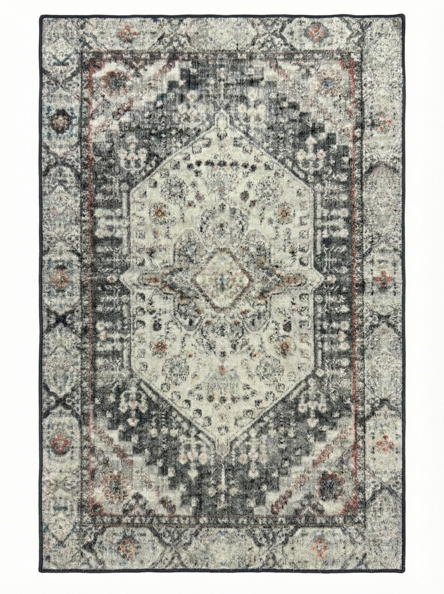 Neutral Heritage Pattern Rug